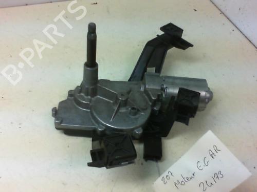 Used Rear wiper motor PEUGEOT 207 (WA_, WC_) 1.4 HDi (68 hp) 20958318