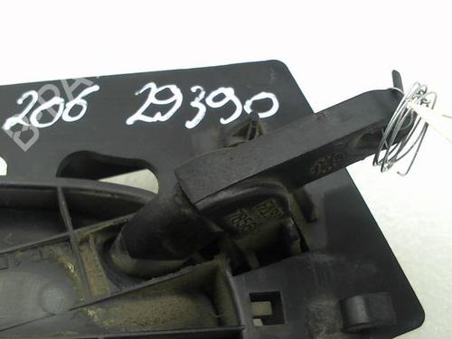 Rear right interior door handle PEUGEOT 206 SW (2E/K) 1.4 HDi | BP20944014I16 