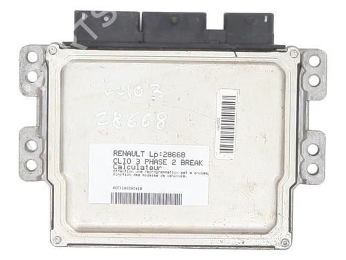 Used Control unit Control unit RENAULT CLIO III Grandtour (KR0/1_) 1.5 dCi (88 hp) 26168230 26168230