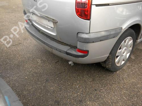 Used Rear bumper PEUGEOT 807 (EB_) 2.2 HDi (128 hp) 22021252