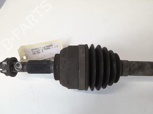 Right front driveshaft RENAULT TWINGO II (CN0_) 1.5 dCi (CN0E) | BP20944435M39