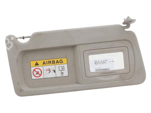 Used Right sun visor Right sun visor DACIA DOKKER MPV (KE_) 1.2 TCe (KEM0, KEAY) (115 hp) 34000313 34000313