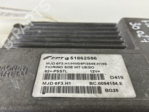 Engine control unit (ECU) FIAT FIORINO Box Body/MPV (225_) 1.3 D Multijet (225BXD1A, 225BXB1A, 225BXB11) | BP23889929M57 