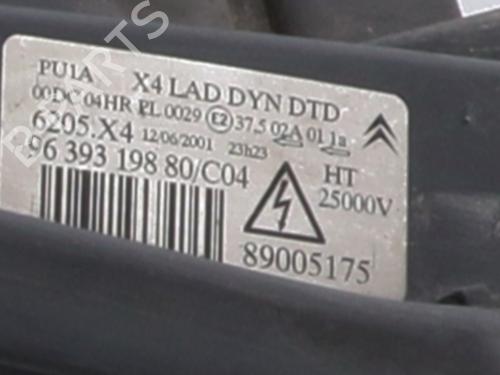 Right headlight CITROËN C5 I (DC_) 2.2 HDi (DC4HXB, DC4HXE) | BP37010169C29 - Image 6