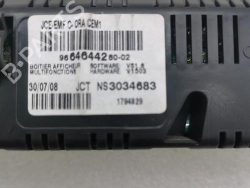 Used Display monitor PEUGEOT 308 I (4A_, 4C_) 1.6 HDi (90 hp) 20967936