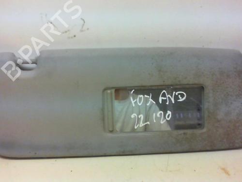 Used Right sun visor VW FOX Hatchback (5Z1, 5Z3, 5Z4) 1.4 TDI (70 hp) 20954454
