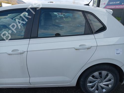 Dør venstre bagtil VW POLO VI (AW1, BZ1, AE1) 1.0 (75 hp) 33000020