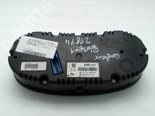 Kombiinstrument VW POLO V (6R1, 6C1) 1.6 TDI (75 hp) 20941620