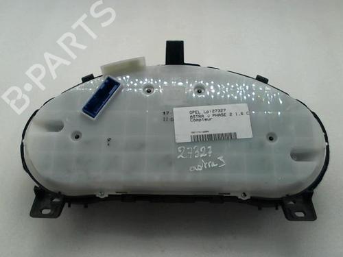 Used Instrument cluster OPEL ASTRA J (P10) 1.6 CDTi (68) (110 hp) 20944880