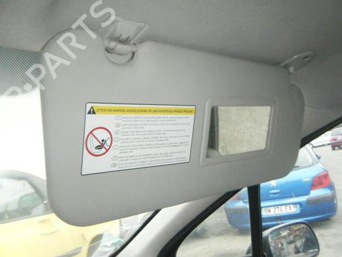 Used Right sun visor PEUGEOT 307 (3A/C) 1.6 HDi (90 hp) 20948790