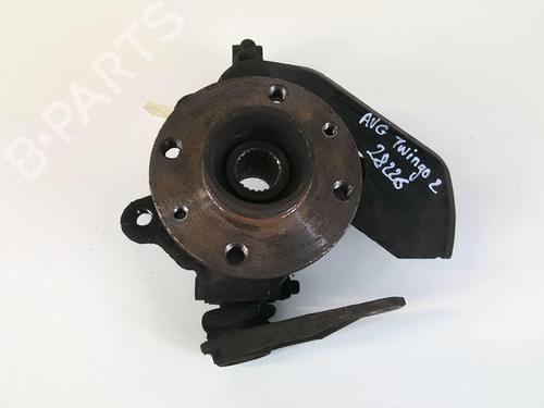 Used Left front steering knuckle Left front steering knuckle RENAULT TWINGO II (CN0_) 1.2 16V (CN04, CN0B) (75 hp) 20944999 20944999