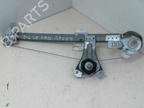 Rudehejsemekanisme Højre bagtil PEUGEOT 206 Hatchback (2A/C) 1.4 i (75 hp) 20961674