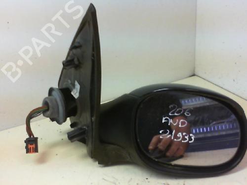 Used Right mirror PEUGEOT 206 SW (2E/K) 2.0 HDi (90 hp) 20954164