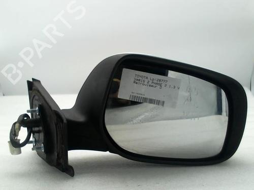 Used Right mirror TOYOTA YARIS (_P9_) 1.33 VVT-i (NSP90_, NSP90R) (100 hp) 20968817