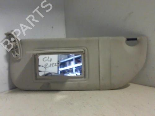 Used Left sun visor CITROËN C4 Coupe (LA_) 1.6 HDi (90 hp) 20955185