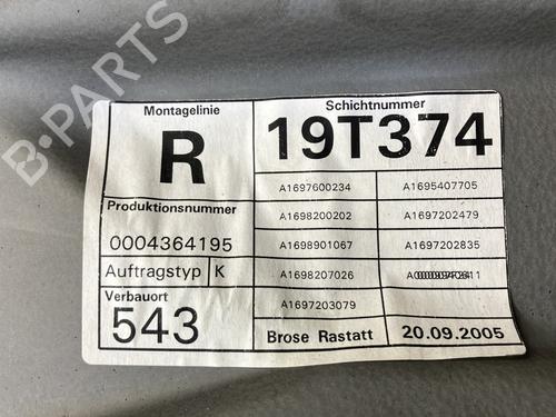 Front right window mechanism MERCEDES-BENZ B-CLASS Sports Tourer (W245) B 180 CDI (245.207) | BP28585557C23