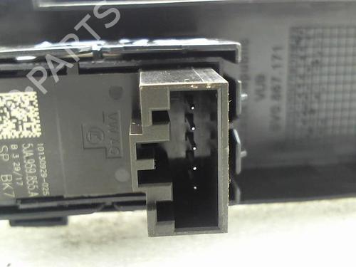 Used Left rear window switch Left rear window switch SKODA FABIA III (NJ3) 1.0 TSI (95 hp) 20940915 20940915