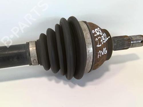 Used Left front driveshaft Left front driveshaft PEUGEOT 208 I (CA_, CC_) 1.6 HDi / BlueHDi 75 (75 hp) 20952761 20952761