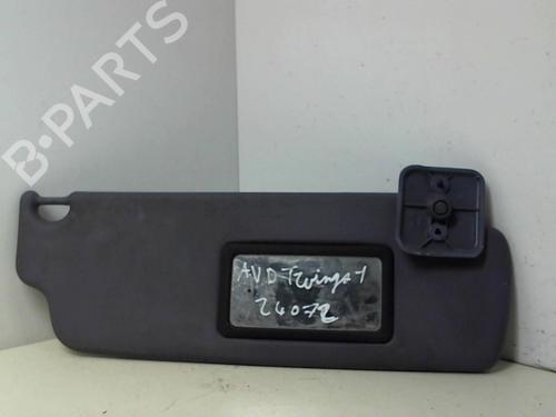 Used Right sun visor RENAULT TWINGO I (C06_) 1.2 (C063, C064) (55 hp) 20945317