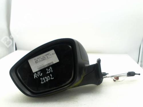 Used Left mirror PEUGEOT 208 I (CA_, CC_) 1.6 BlueHDi 100 (100 hp) 20967786