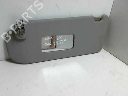 Used Left sun visor CHEVROLET AVEO / KALOS Hatchback (T250, T255) 1.2 (72 hp) 20966616