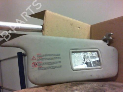Used Right sun visor RENAULT SCÉNIC II (JM0/1_) 1.5 dCi (JM1E, JM16) (106 hp) 20949724
