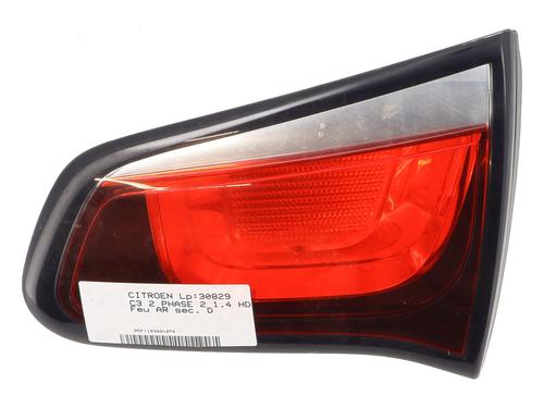Højre baglygte bagklap CITROËN C3 II (SC_) 1.4 HDi 70 (SC8HZC, SC8HR0, SC8HP4) (68 hp) 24922164
