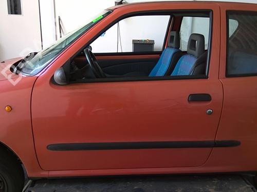 Used Left front door FIAT SEICENTO / 600 (187_) 0.9 (187AXA, 187AXA1A) (39 hp) 27593796