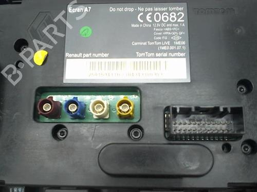 Display monitor RENAULT MEGANE III Hatchback (BZ0/1_, B3_) 1.5 dCi (BZ09, BZ0D, BZ1W, BZ29, BZ14) | BP20944777C48 