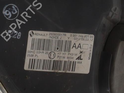 Left headlight RENAULT MEGANE III Hatchback (BZ0/1_, B3_) 1.5 dCi (BZ09, BZ0D, BZ1W, BZ29, BZ14) | BP36698602C28 - Image 5