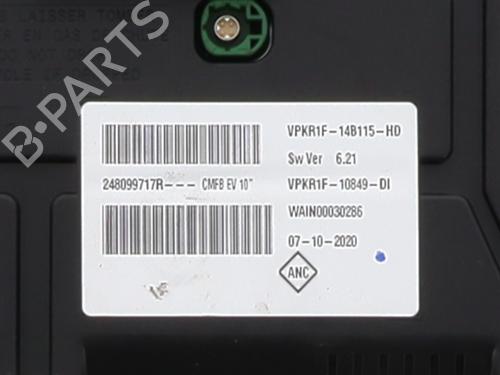 Instrument cluster RENAULT ZOE (BFM_) ZOE (BFMC, BFMD) | BP32348950C47 - Image 6