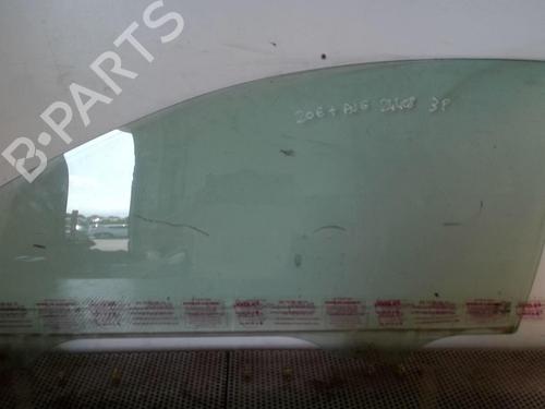 Used Front left door window PEUGEOT 206+ (2L_, 2M_) 1.1 (60 hp) 20970035