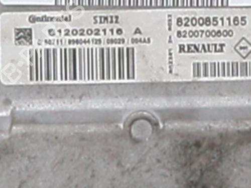 Engine control unit (ECU) RENAULT CLIO III (BR0/1, CR0/1) 1.2 16V (BR0P, CR0P) | BP33630479M57 - Image 3