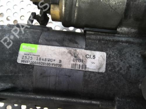 Used Starter Starter PEUGEOT 206 Hatchback (2A/C) 1.6 HDi 110 (109 hp) 20972385 20972385