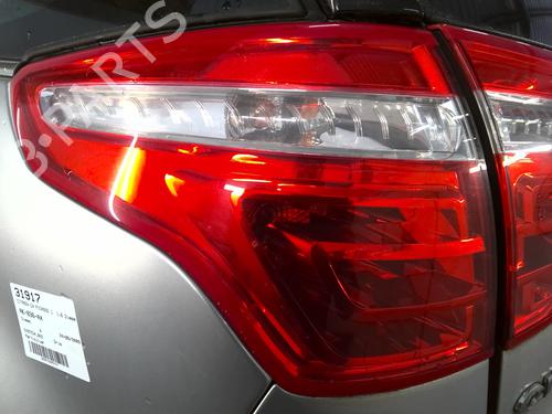 Used Left taillight Left taillight CITROËN C4 Picasso I MPV (UD_) [2006-2015] 34558465 34558465