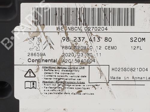 ECU airbags PEUGEOT 208 II (UB_, UP_, UW_, UJ_) 1.2 PureTech 100 | BP27986987M53 