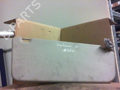 Used Left sun visor PEUGEOT PARTNER Box Body/MPV (5_, G_) 1.9 D (69 hp) 20961366