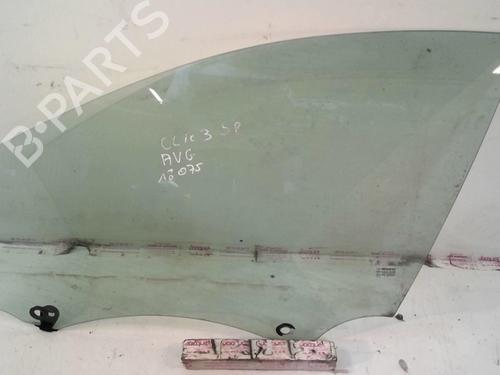 Used Front left door window RENAULT CLIO III (BR0/1, CR0/1) 1.5 dCi (88 hp) 20958036