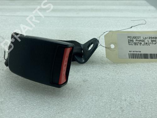 Used Seat buckle PEUGEOT 206 SW (2E/K) 2.0 HDi (90 hp) 20938703
