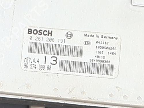 Engine control unit (ECU) PEUGEOT 1007 (KM_) 1.6 16V | BP26617293M57 