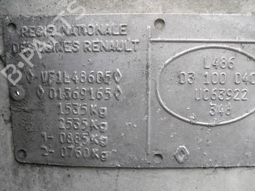 Used Parts RENAULT 21 Saloon (L48_) 2.1 D (L486) 2051418