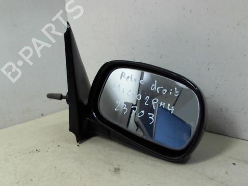 Right mirror NISSAN MICRA II (K11) 1.0 i 16V (K11) | BP20938785C27 