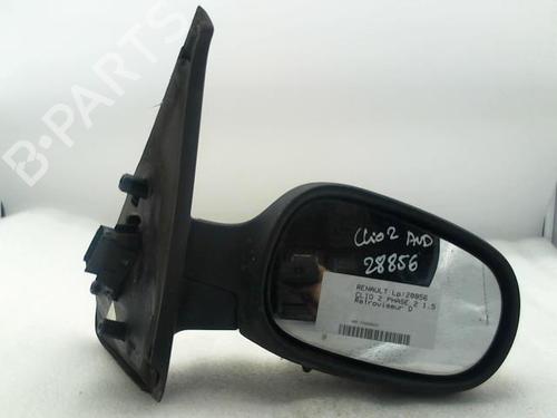 Used Right mirror RENAULT CLIO II (BB_, CB_) 1.5 dCi (B/CB08) (82 hp) 20969058
