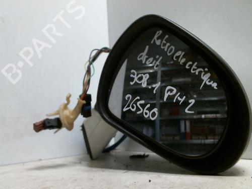 Used Right mirror PEUGEOT 308 I (4A_, 4C_) 1.6 HDi (92 hp) 21185264