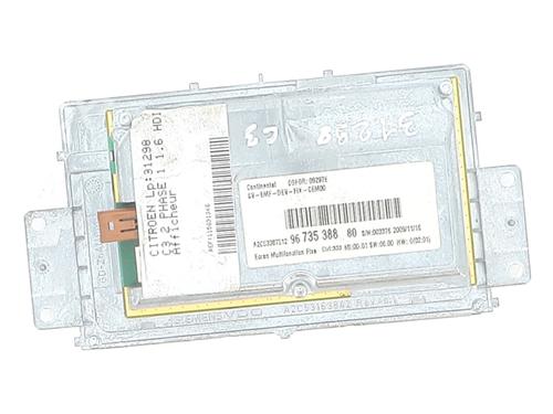 Display monitor CITROËN C3 II (SC_) 1.6 HDi 90 | BP30634655C48 