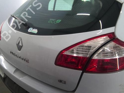 Tailgate RENAULT MEGANE III Hatchback (BZ0/1_, B3_) 1.6 dCi (BZ00, BZ12, BZ13) | BP27158028C6