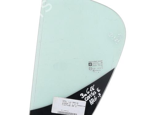 Used Rear left door window OPEL CORSA E (X15) 1.4 (08, 68) (90 hp) 26436740