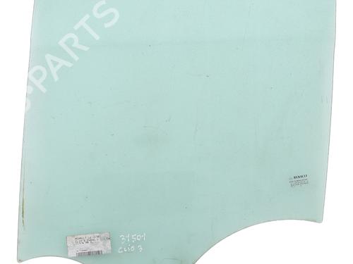 Used Rear left door window RENAULT CLIO III (BR0/1, CR0/1) 1.2 16V (BR02, BR0J, BR11, CR02, CR0J, CR11) (75 hp) 30899926