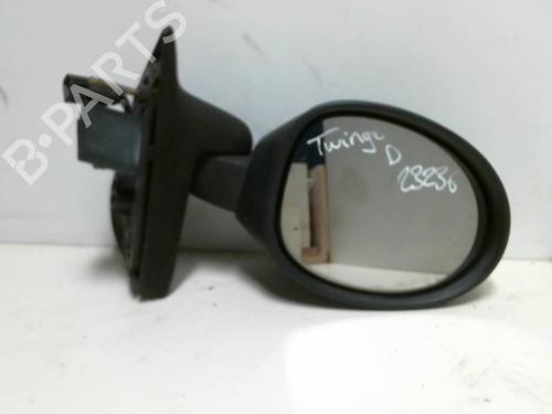 Used Right mirror RENAULT TWINGO I (C06_) 1.2 (C063, C064) (55 hp) 22020879