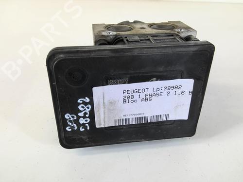 Used ABS pump PEUGEOT 208 I (CA_, CC_) 1.6 BlueHDi 100 (100 hp) 20944499
